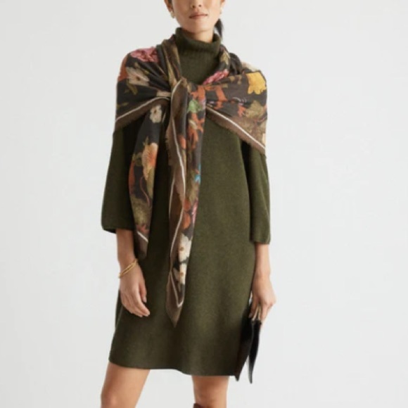 Tuckernuck Sweater Dress Pomander Place Vivianne Turtleneck Mini Sz XS - Picture 11 of 14